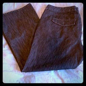 Denim jeans. Bootcut.